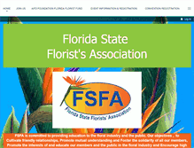 Tablet Screenshot of floridastatefloristsassociation.com